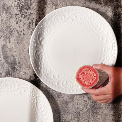 Ceramic Dinner Plates Set of 4