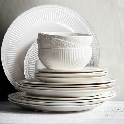 Ceramic Dinner Plates Set of 4