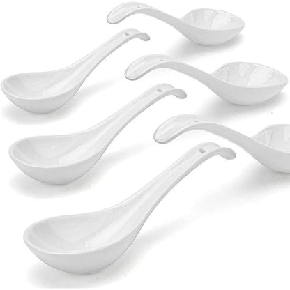 6.75 inch Asian Soup Spoons Set of 6